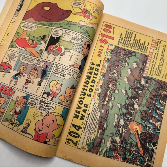 Richie Rich The Poor Little Rich Boy #108 Harvey Comics VTG Collectible - Picture 2 of 5